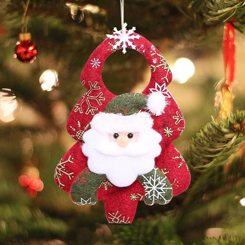 Détail de la poupée sans visage - Ornement de Noël DIY