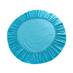 draps lit ronds coton extra doux couverture respirante diamètre large couleur