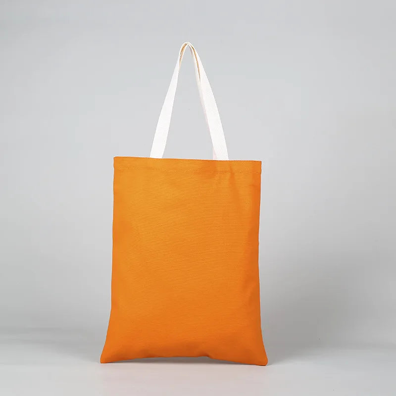 sac toile réutilisable respectueux environnement multiple utilisations couleur variée moderne 34x42cm