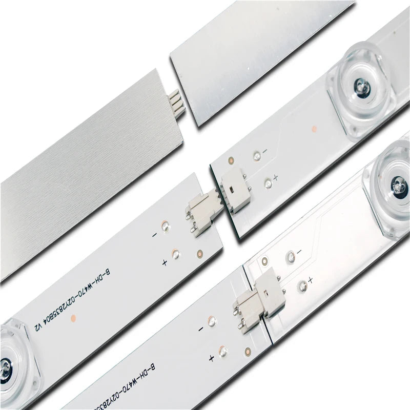 bande lumineuse led blanc clips moderne accessoire informatique connecteur électrique
