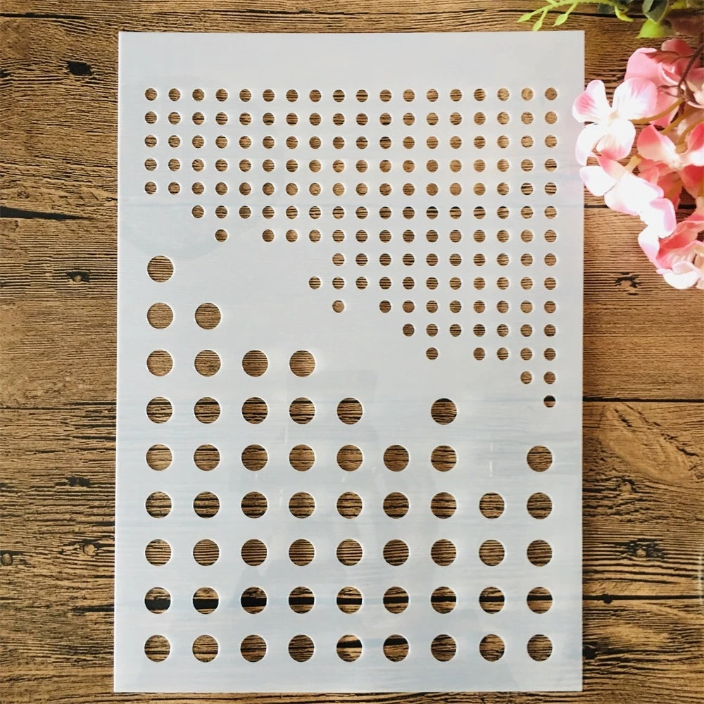 grille perforation blanche bricolage scrapbook coloriage gaufrage deco album opaque simple