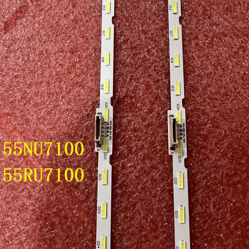 bande rétro éclairage led blanc téléviseur samsung clips fixation salon
