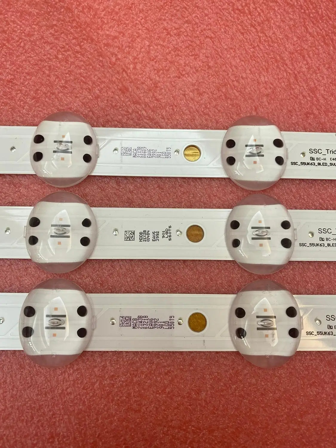 bande lumineuse led blanc moderne connecteurs salon éclairage continu fixations haute qualité