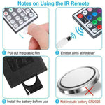 contrôleur led wifi rgbw adhésif moderne télécommande ir qr code blanc technologie bluetooth