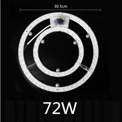 anneau lumineux led blanc moderne 12w 18w 24w 36w 48w vis connecteur électrique