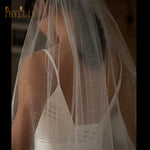 voile mariée blanc pailleté translucide classique peigne femme adultère bridal accessory bridal gown complement