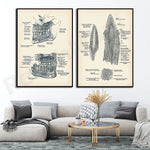 Cette image présente des illustrations anatomiques détaillées de la structure interne de la mâchoire et de la dentition humaines.