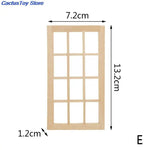 portes fenêtres miniatures bois naturel clair animaux transport fantaisie sports musique classique