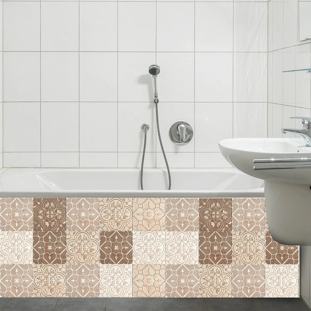 Autocollants muraux style vintage mat pour chambre et bureau