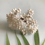 bouquet artificiel fleurs petites variées tringle violet vert blanc rose gris rouge naturel