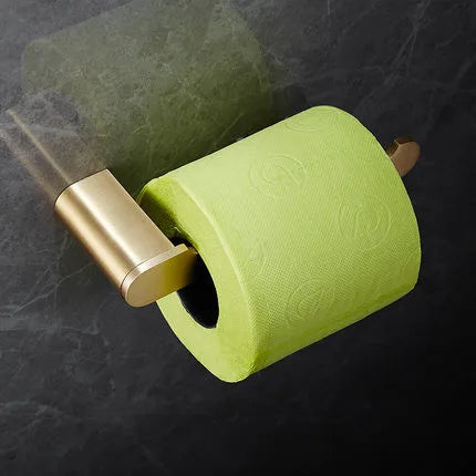 porte serviettes mural or moderne étagère crochet papier toilette quincaillerie bain minimaliste