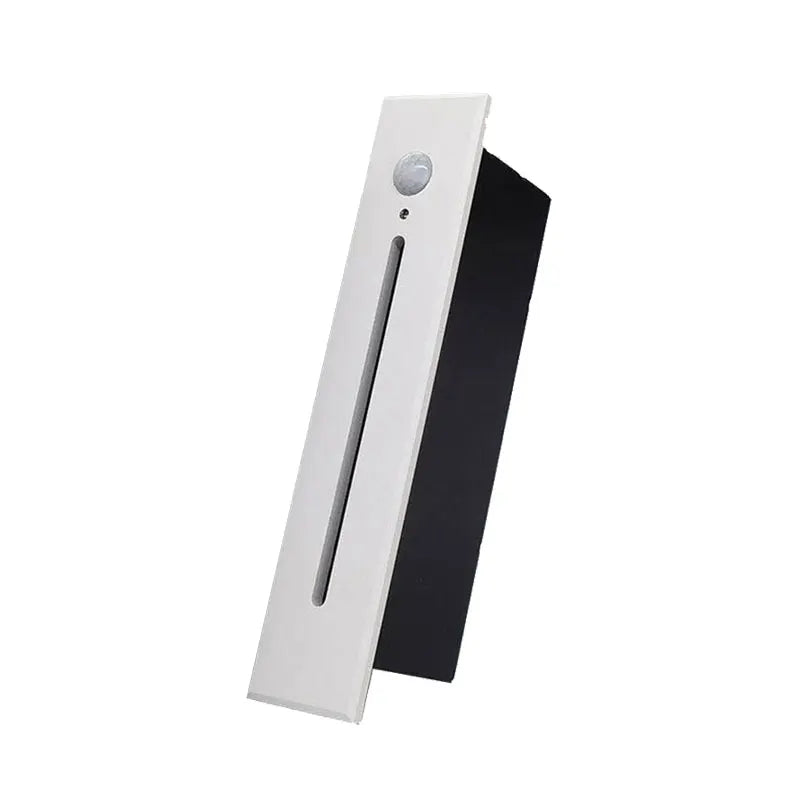 lampe sol moderne adhésive 3W noir blanc mat intérieur maison éclairage nocturne détecteur mouvement
