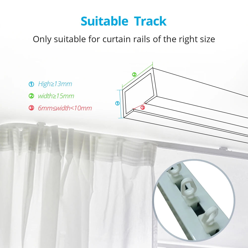 rideau blanc transparent moderne clips fenêtre 2m 4m 6m 8m