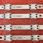 bandes led blanc adhésives éclairage écran lcd moderne 50cm 7cm bandes connecteurs