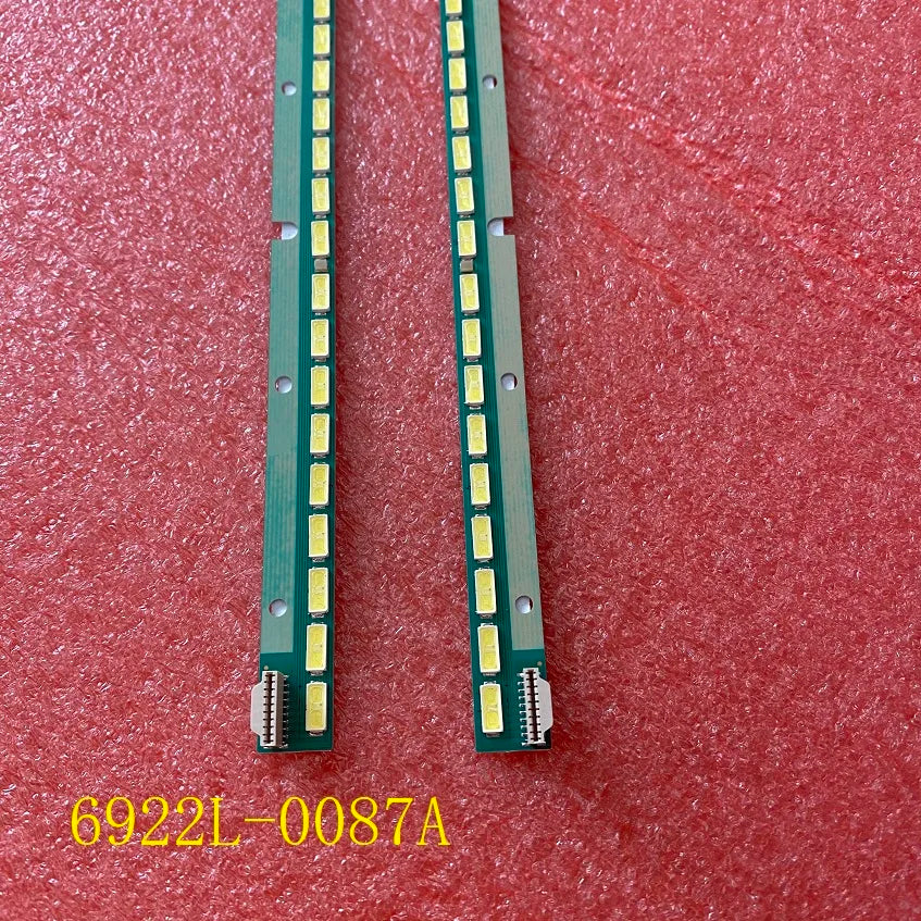 barre led vert jaune moderne ligne led uniforme aluminium personnalisable fixe télévision