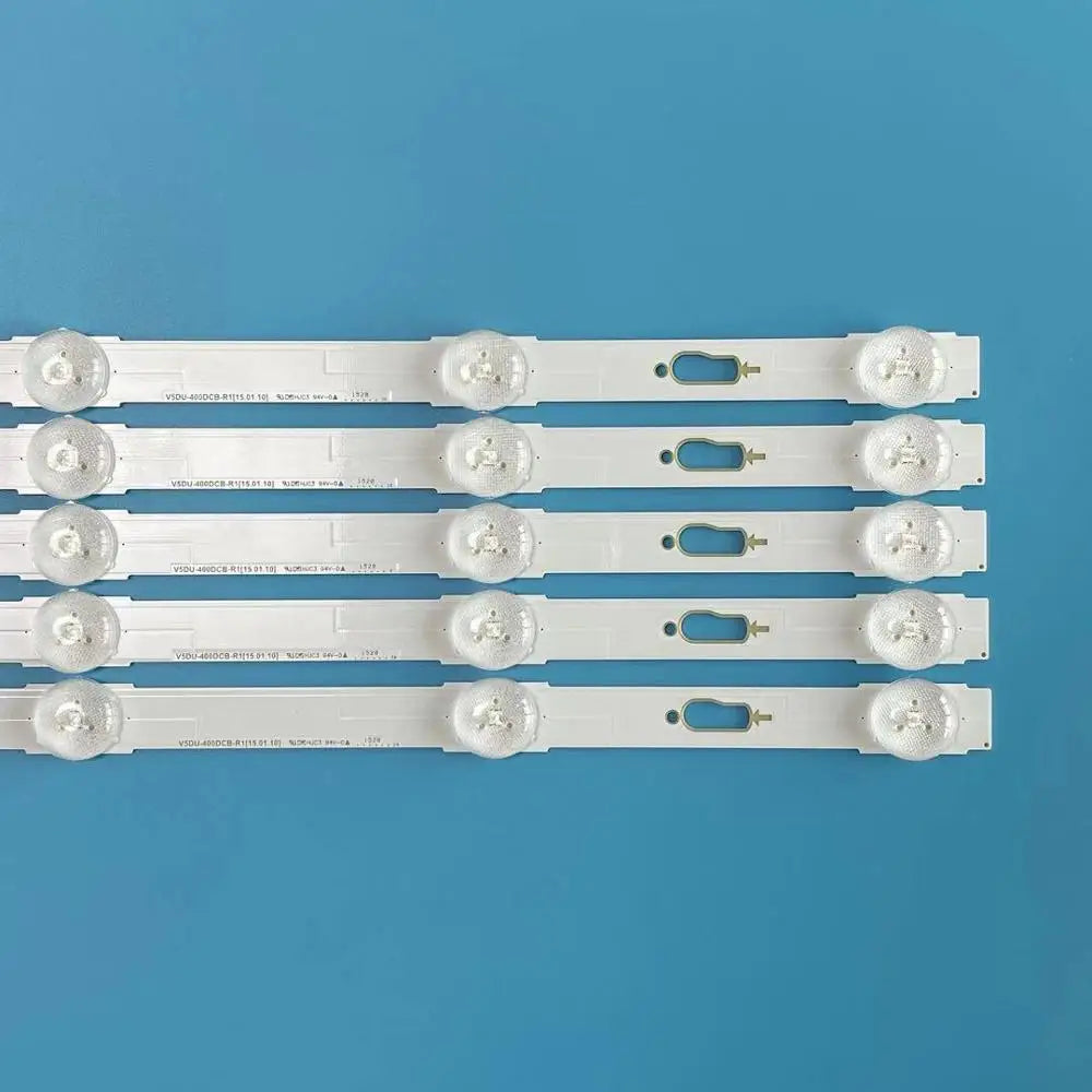 bande lumineuse led blanc mat moderne connecteurs électriques fixations télévision éclairage chambre