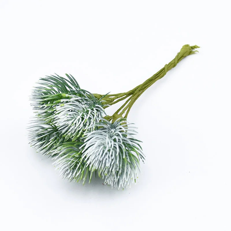 bouquets artificiels naturels decoration mariage exterieur feuilles vertes fleurs blanches rustiques fixations fil fer