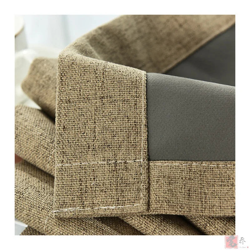 Rideau blanc élégant pour salon décoration intérieure