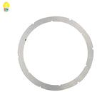 Anneau lumineux LED jaune moderne télécommande RF 12V blanc chaud froid 2000 lumens