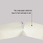 ruban adhésif masquage blanc papier crépon adhésif simple face pratique peinture dessin 6mm 10mm