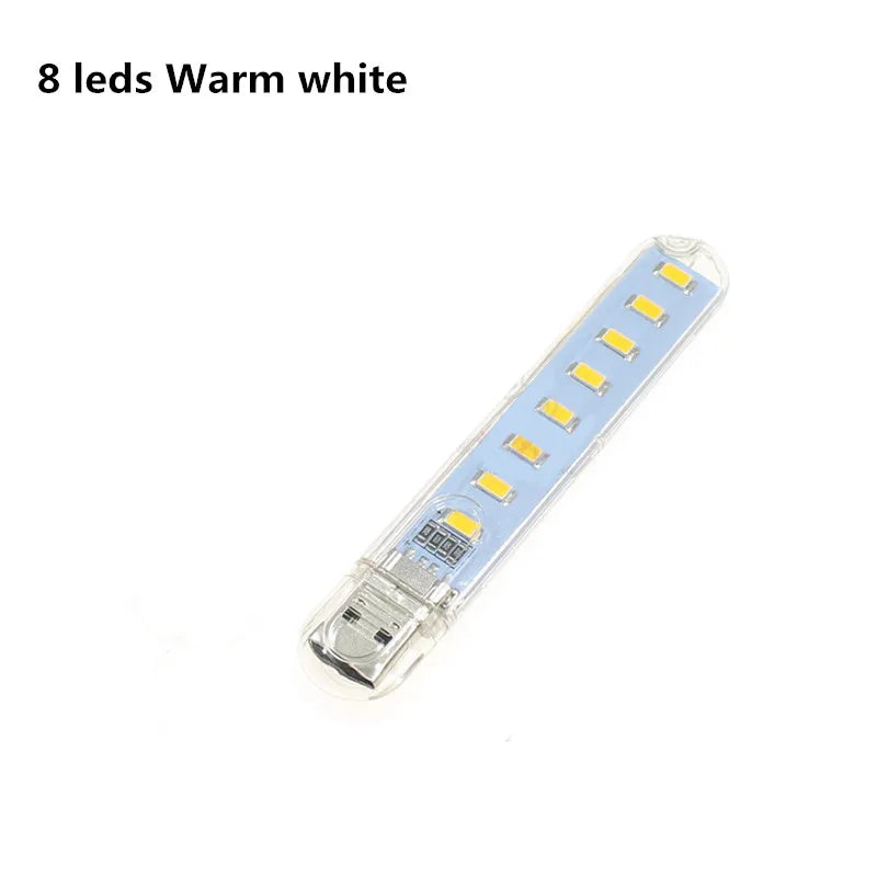 lampe led rechargeable 10 leds blanc moderne flexo usb portable camping