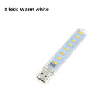 lampe led rechargeable 10 leds blanc moderne flexo usb portable camping