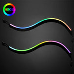 Kit de bande LED RGB Neon vert pour décoration intérieure
