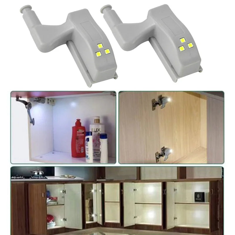 lampe led blanc moderne batterie sèche vis fixe chambre cuisine 6v flux lumineux bas