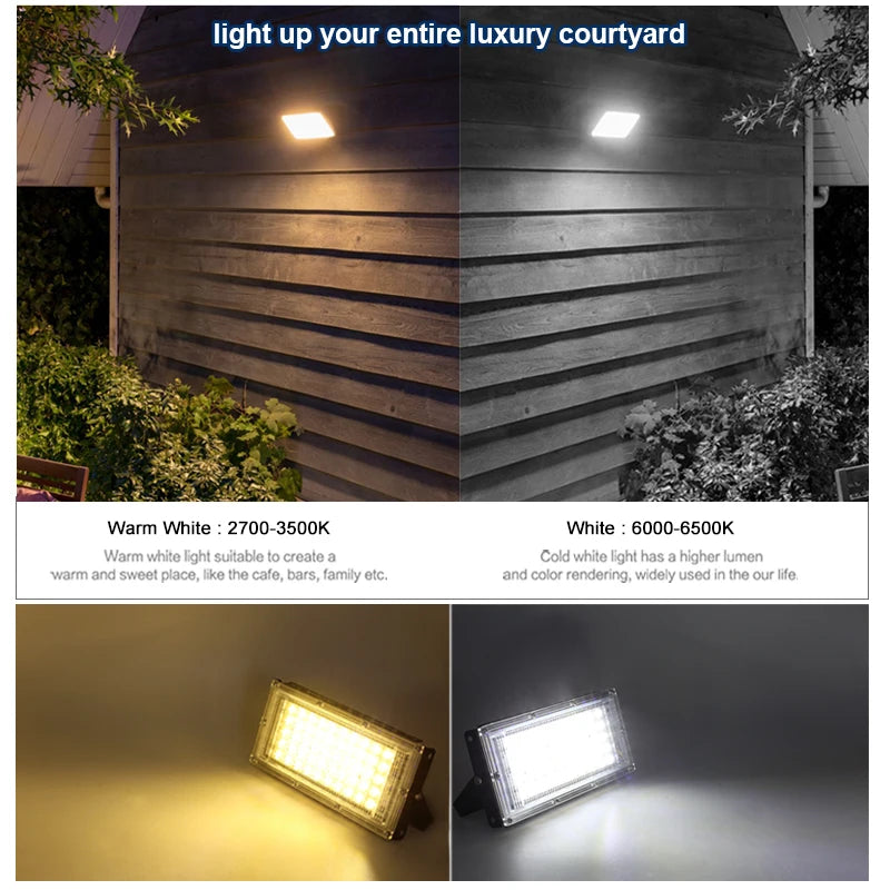lampe led croissance plante 50w noir blanc rose grille alu moderne clips fixations