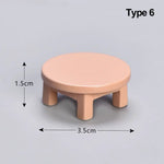 fauteuil tabouret table lit canapé commode miniature mobilier maison poupées accessoire jouets plastique