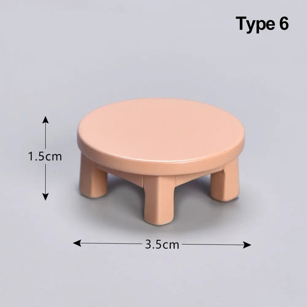 fauteuil tabouret table lit canapé commode miniature mobilier maison poupées accessoire jouets plastique