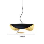 suspension lumineuse moderne noir doré texture métallique câble suspendu chambre salon étude