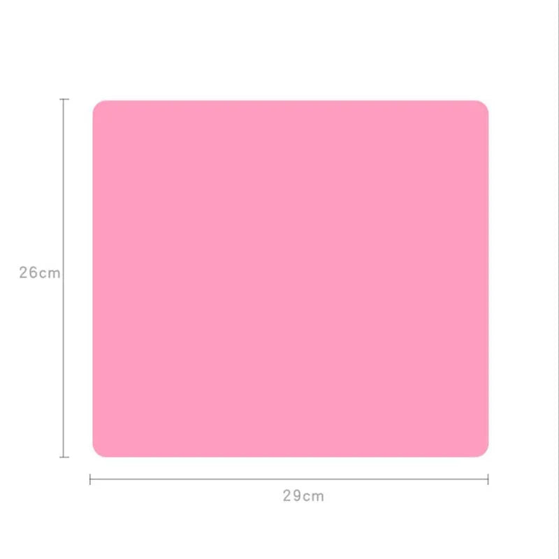 tapis cuisson silicone non stick antiadhésif baking mat uni moderne vert bleu rose violet