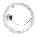 anneau lumineux led blanc moderne 12w 18w 24w 36w 48w vis connecteur électrique
