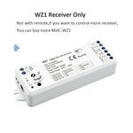 contrôleur led zigbee 2ch noir moderne adhésif télécommande récepteur wz1 led strip