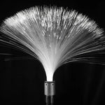 brosse lumineuse fibres optiques blanche moderne adhésif connecteur 29cm photographie portrait tiktok graffiti