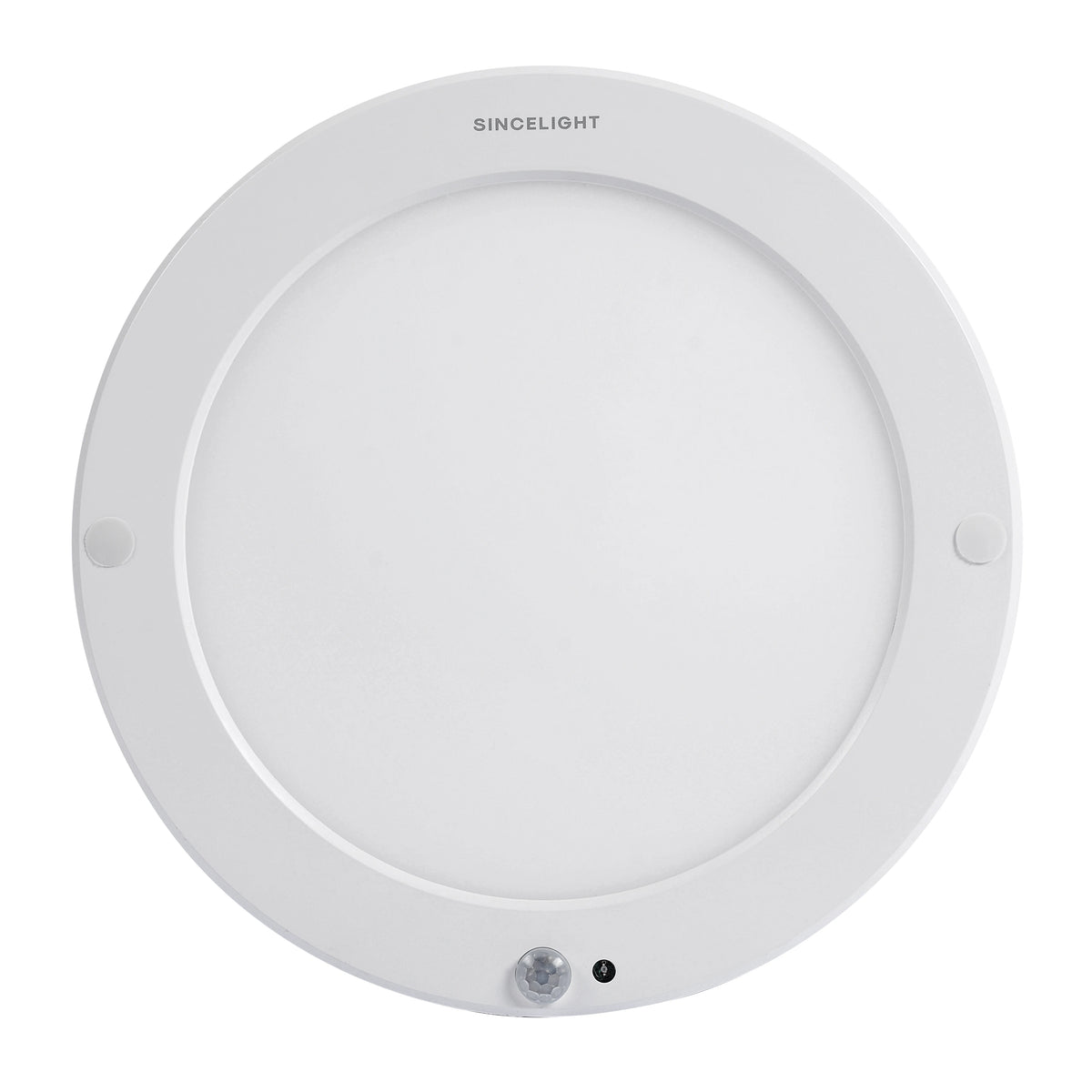 plaque lumière led moderne 18w blanc fixée détecteur mouvement double mode flux lumineux 249