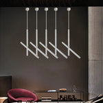 Suspension lumineuse moderne 10W blanc noir 90 260V flux 249 2000 lisse