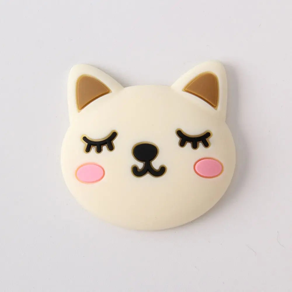 aimants frigo animaux mignons multicolores protection porte arrêt bruit 5cm 5cm cartoon