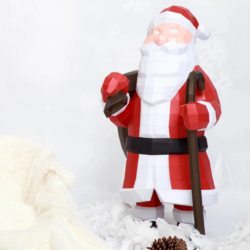 Ornement 3D en carton pour Noël