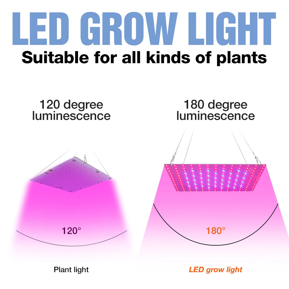 lampe croissance plante led violet rouge noir moderne 1000w 1500w eu us plug