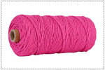 corde macramé coton torsadé mm décoration artisanale rustique fait main textile maison