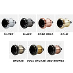 socle lampe industrielle filaire noir argent rose gold or bronze adaptable e27