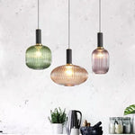 Lampe créative en verre pour décoration intérieure