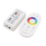 contrôleur led rgb tactile 2.4g wireless intuitive blanc arc ciel moderne certifications ccc cem