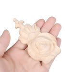 appliques decoratives bois floral sculptees baroques naturelles decoration murale farmhouse classic