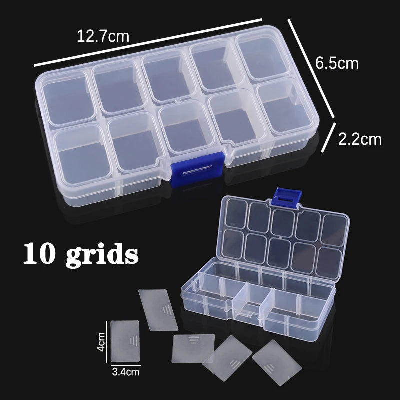 boîtes rangement bijoux transparentes compartiments amovibles porte bijoux pratique modernes
