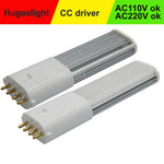 ampoule led 2g7 blanc rayures noires moderne dorés 5w 7w 9w 11w