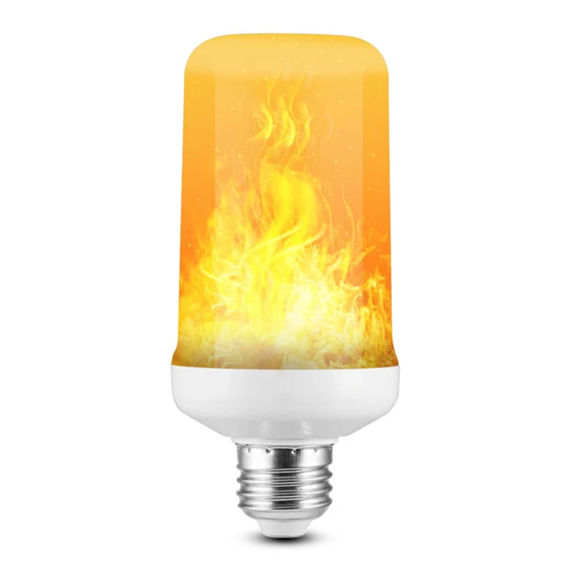 ampoule led effet flamme dynamique 12w blanc orange jaune moderne décoratif e27