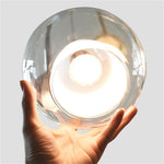 suspension lumineuse moderne transparent miroir doré led 249 2000 lumens 90 260v 5mètres carrés